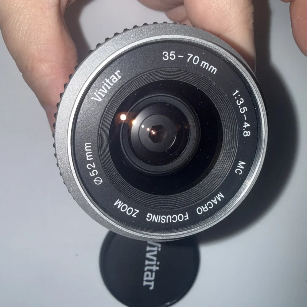 Vivitar 35-70mm f/3.5-4.8 MC Macro Focusing Zoom Lens 52mm Japan EUC